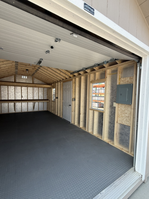 12'x24' Ranch Gable Wood Panel Garage