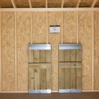 74955-1 10'x12' Ranch Gable Wood Panel Shed