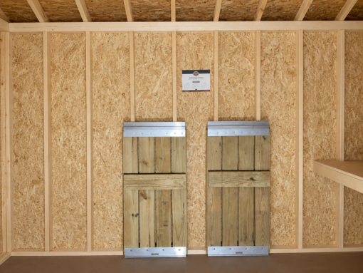 74955-1 10'x12' Ranch Gable Wood Panel Shed