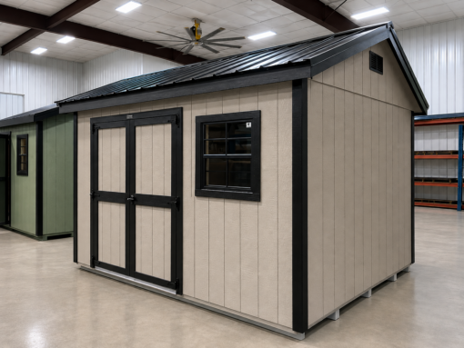 74955 10'x12' Ranch Gable Wood Panel Shed