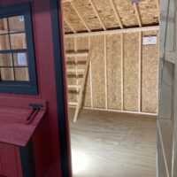 8'x12' Quaker Gable Wood Panel Chicken Coop