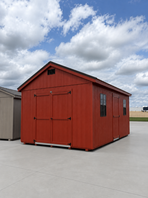 12'x20' Economy Ranch Gable Wood Shed