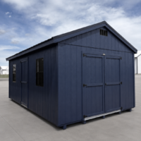 75277 12'x20' Economy Ranch Gable Wood Shed