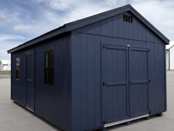 75277 12'x20' Economy Ranch Gable Wood Shed