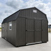 12'x20' Economy High Barn Wood Shed