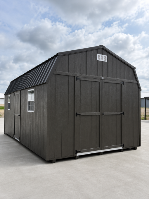 12'x20' Economy High Barn Wood Shed