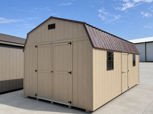 75286 12'x20' Economy High Barn Wood Shed
