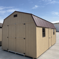 12'x20' Economy High Barn Wood Shed