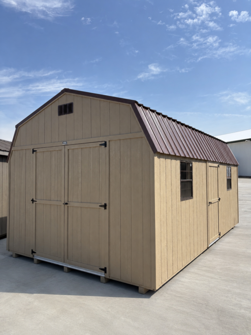 12'x20' Economy High Barn Wood Shed