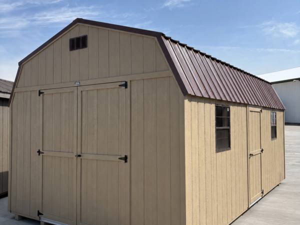 12'x20' Economy High Barn Wood Shed