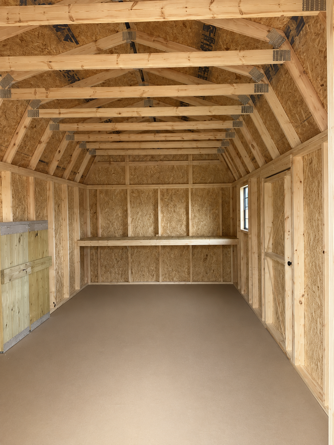 10'x20' Economy High Barn Wood Shed For Sale| #75290 | Northland Sheds