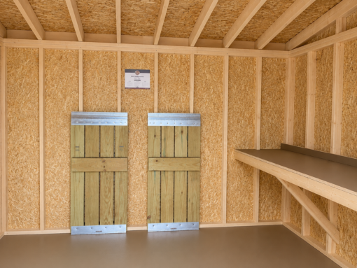 75306-1 10'x12' Studio Wood Panel Shed