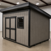 75306 10'x12' Studio Wood Panel Shed