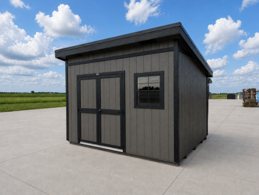 10'x12' Studio Wood Panel Shed