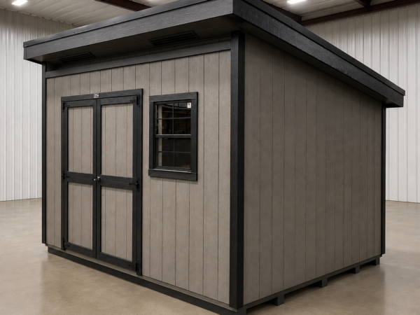10'x12' Studio Wood Panel Shed