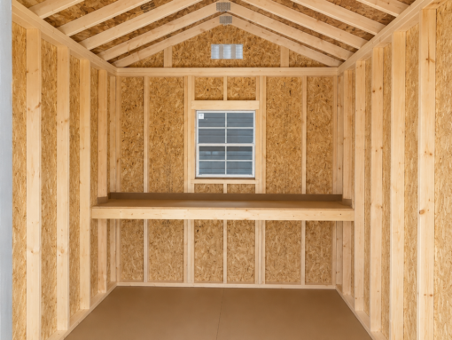 75355-1 8'x12' Ranch Gable Wood Panel Shed
