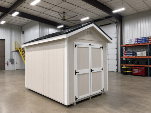75355 8'x12' Ranch Gable Wood Panel Shed