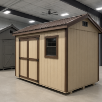 8'x12' Ranch Gable Wood Panel Shed