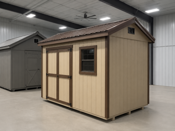 8'x12' Ranch Gable Wood Panel Shed