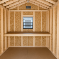 75361-1 8'x12' Ranch Gable Wood Panel Shed