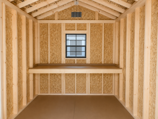 75361-1 8'x12' Ranch Gable Wood Panel Shed