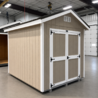 8'x10' Ranch Gable Wood Panel Shed