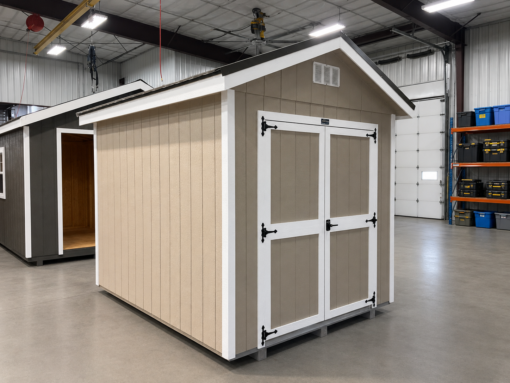 8'x10' Ranch Gable Wood Panel Shed