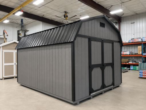75425 12'x16' High Barn Wood Panel Shed