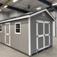10'x20' Ranch Gable Wood Panel Shed