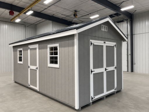 10'x20' Ranch Gable Wood Panel Shed