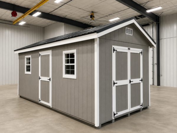 75519-B 10'x20' Ranch Gable Wood Panel Shed