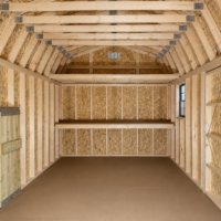 10'x20' High Barn Wood Panel Shed