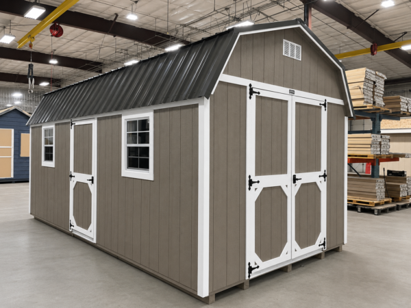 10'x20' High Barn Wood Panel Shed