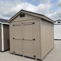 75561 8'x10' Economy Ranch Gable Wood Shed