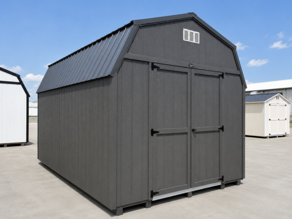 75568 10'x16' Economy High Barn Wood Shed