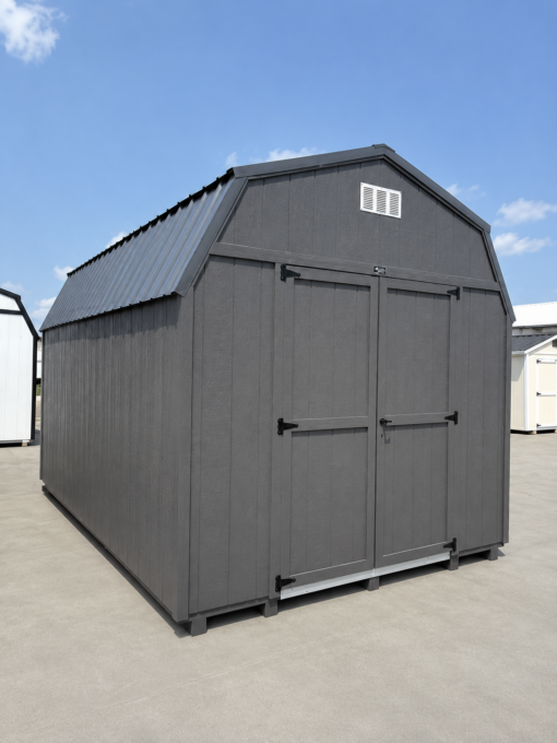 75568 10'x16' Economy High Barn Wood Shed