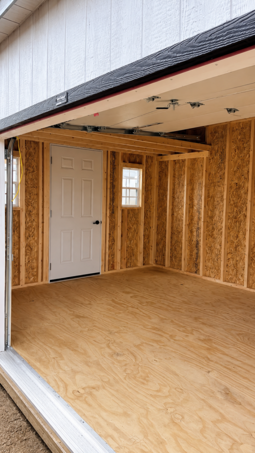 12'x16' Ranch Gable Wood Panel Garage