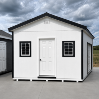 12'x16' Ranch Gable Wood Panel Garage