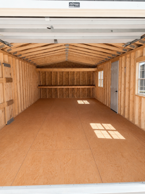 14'x32' Ranch Gable Wood Panel Garage