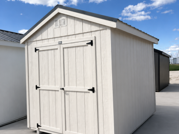 8'x10' Economy Ranch Gable Wood Shed