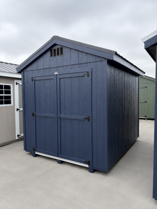 75690 8'x10' Economy Ranch Gable Wood Shed