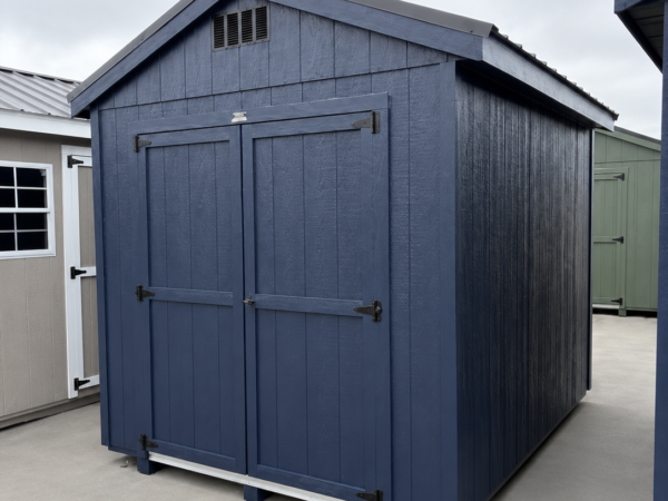 8'x10' Economy Ranch Gable Wood Shed