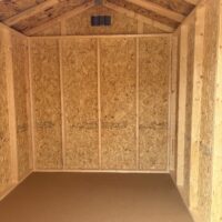 8'x10' Economy Ranch Gable Wood Shed