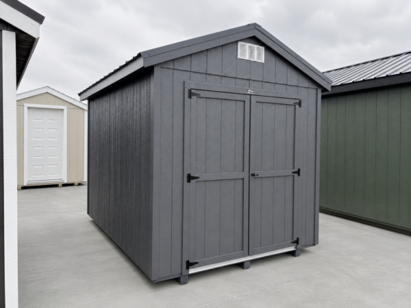 75696 8'x10' Economy Ranch Gable Wood Shed