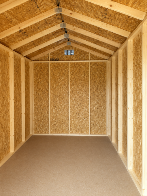 75705-1 8'x10' Economy Ranch Wood Panel Shed