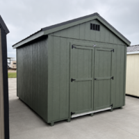 75735 10'x12' Economy Ranch Gable Wood Shed