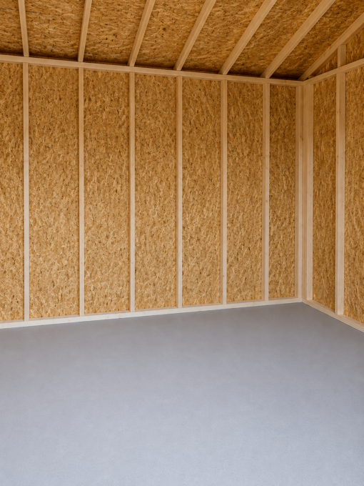 10'x12' Ranch Gable Wood Panel Shed