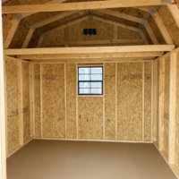 75780-1 10'x12' Economy High Barn Wood Shed