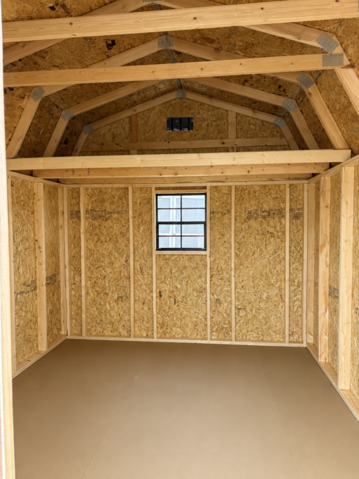 75780-1 10'x12' Economy High Barn Wood Shed
