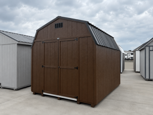 75780 10'x12' Economy High Barn Wood Shed